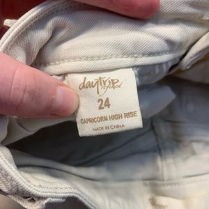 white shorts with flower design